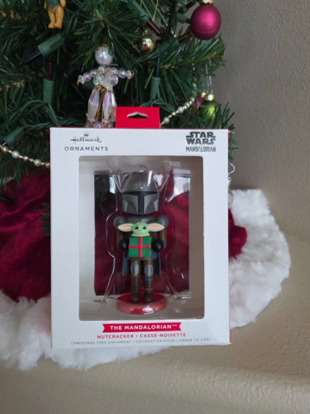 Hallmark Ornaments Star War The MANDALORIAN & GROGU Nutcracker Christmas NEW
